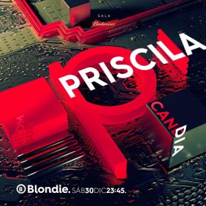 Priscila Candia - DJ - Blondie